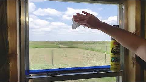 How To Remove Adhesive Residue From Window