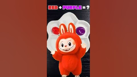 Rainbow Labubu Paint Mixing Part 17 #colormixing #colors #labubu #asmr #painting