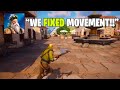 New Fortnite Movement &amp; Gameplay! IS IT FIXED?!