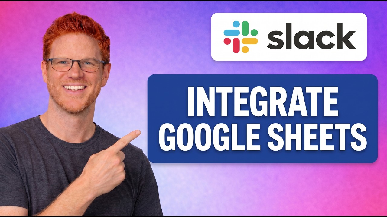 How to Integrate Google Sheets with Slack [EASY STEPS] - YouTube