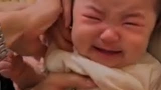 baby funny crying || baby vs doctor 011 || baby cute crying || baby crying funny and mom videos