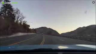 Sunrise Drive to Cache Valley and Utah State University campus