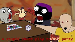 4 stupid chuds play roblox party AGAIN