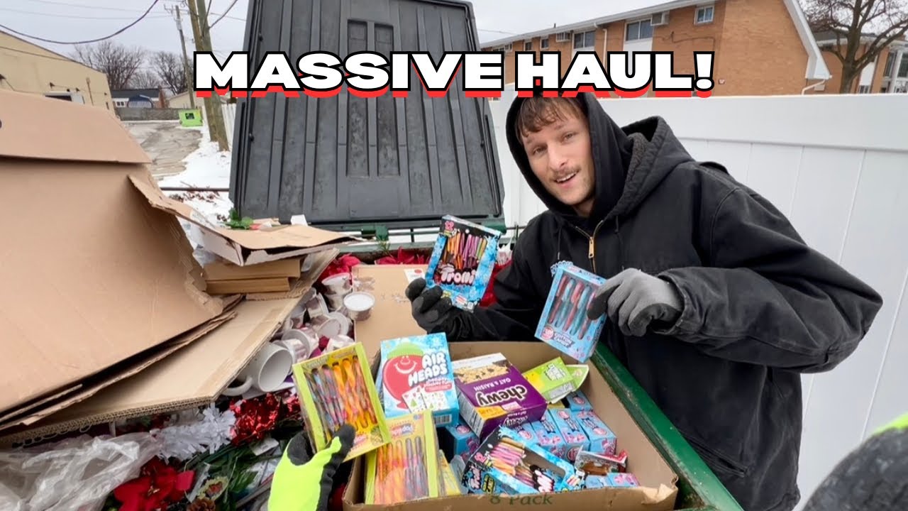 MASSIVE Dumpster Diving Haul! We Were Shocked!