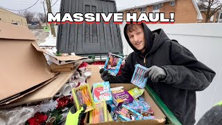 MASSIVE Dumpster Diving Haul! We Were Shocked!