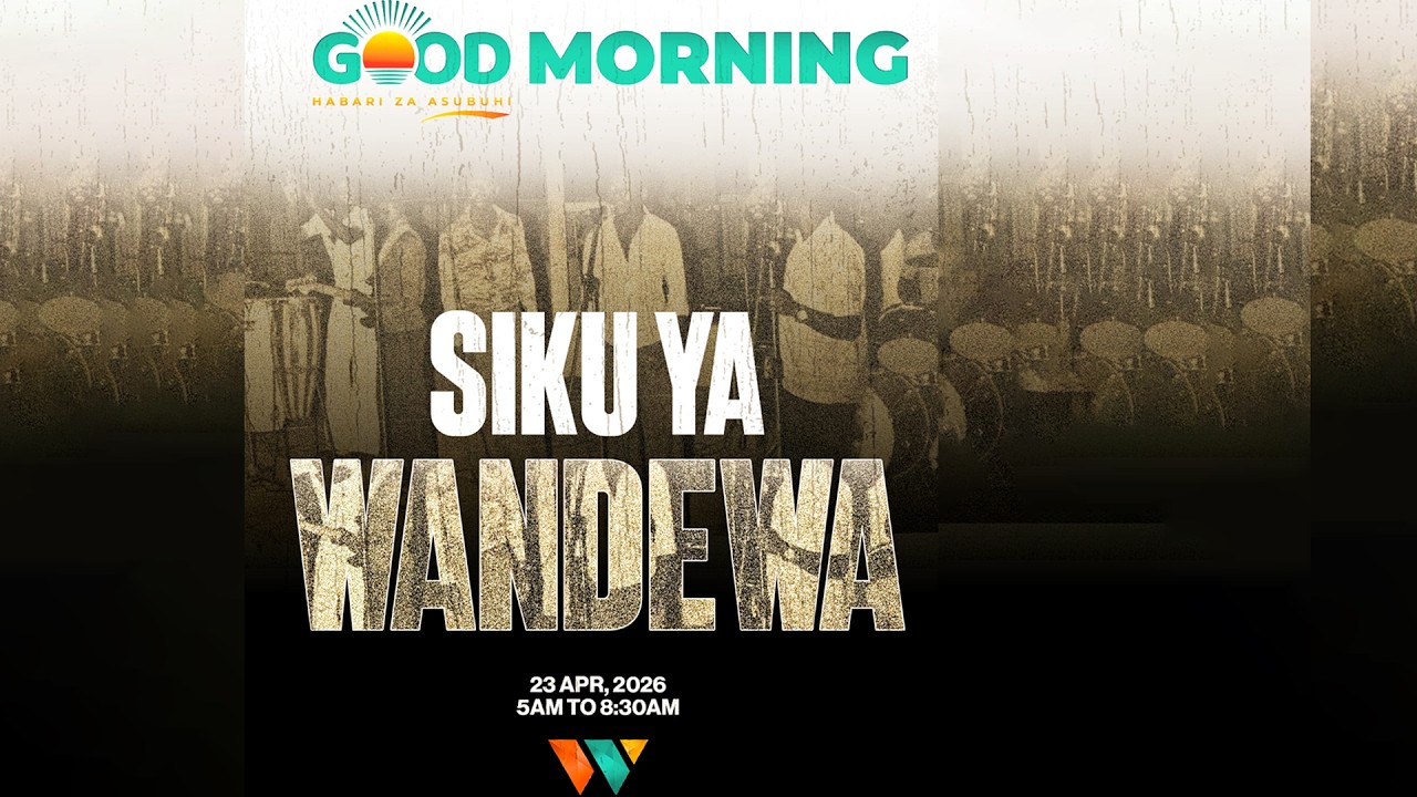 🔴#LIVE: GOOD MORNING YA WANDEWA NDANI YA WASAFI FM (23/04/2026) - YouTube