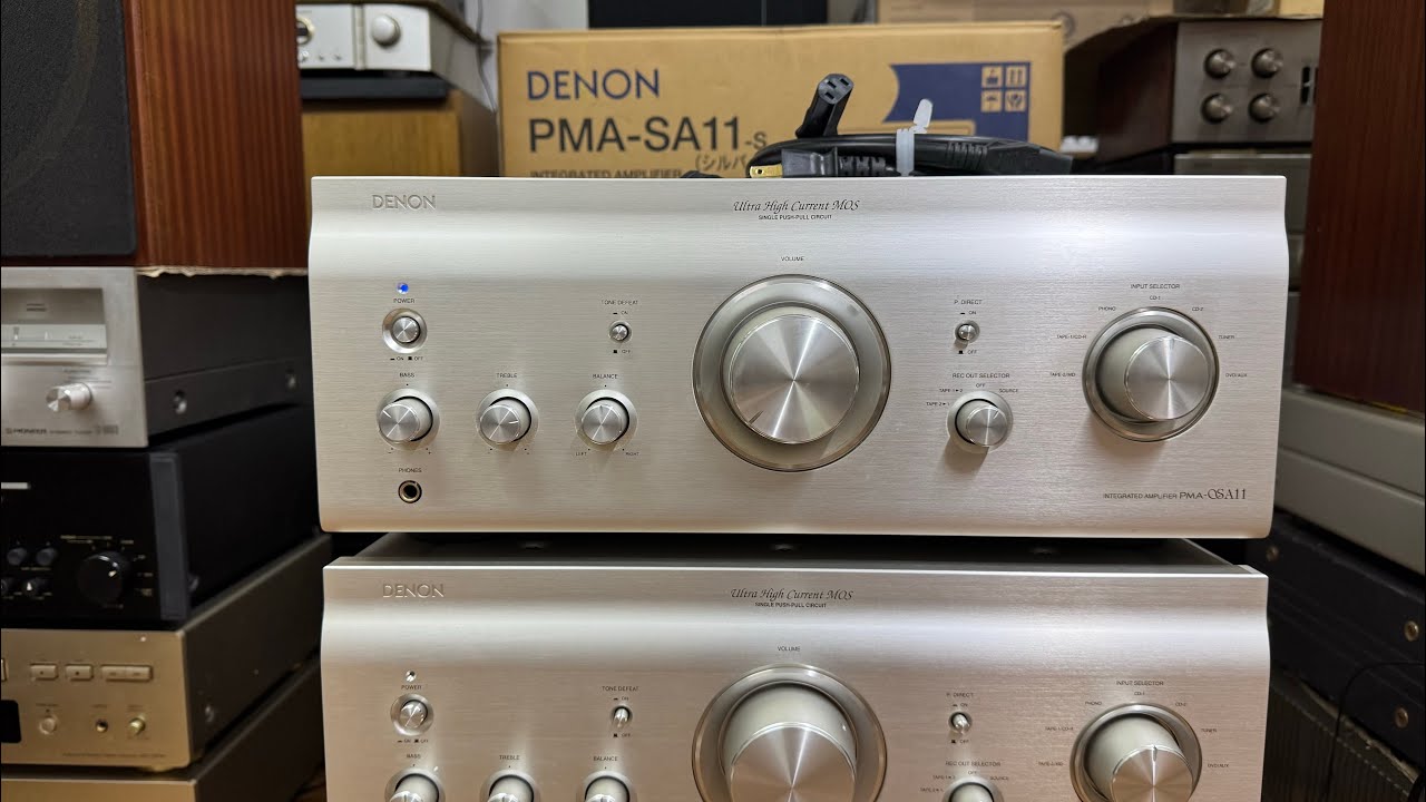 Complete with original packaging, like new. Denon PMA SA-11
