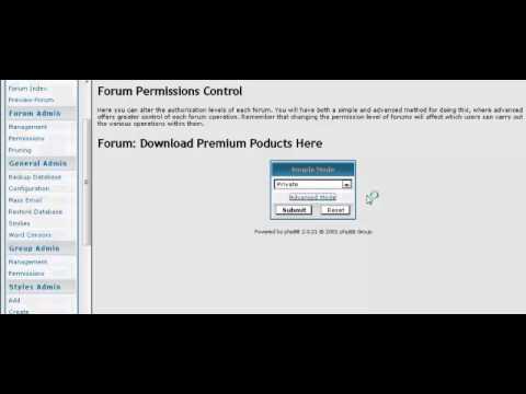Options To Configure On A PHPBB Forum Site- Part 5
