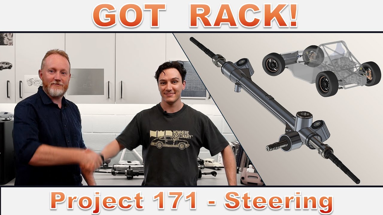 Choosing a Steering Rack for a Custom Sportscar | Project 171