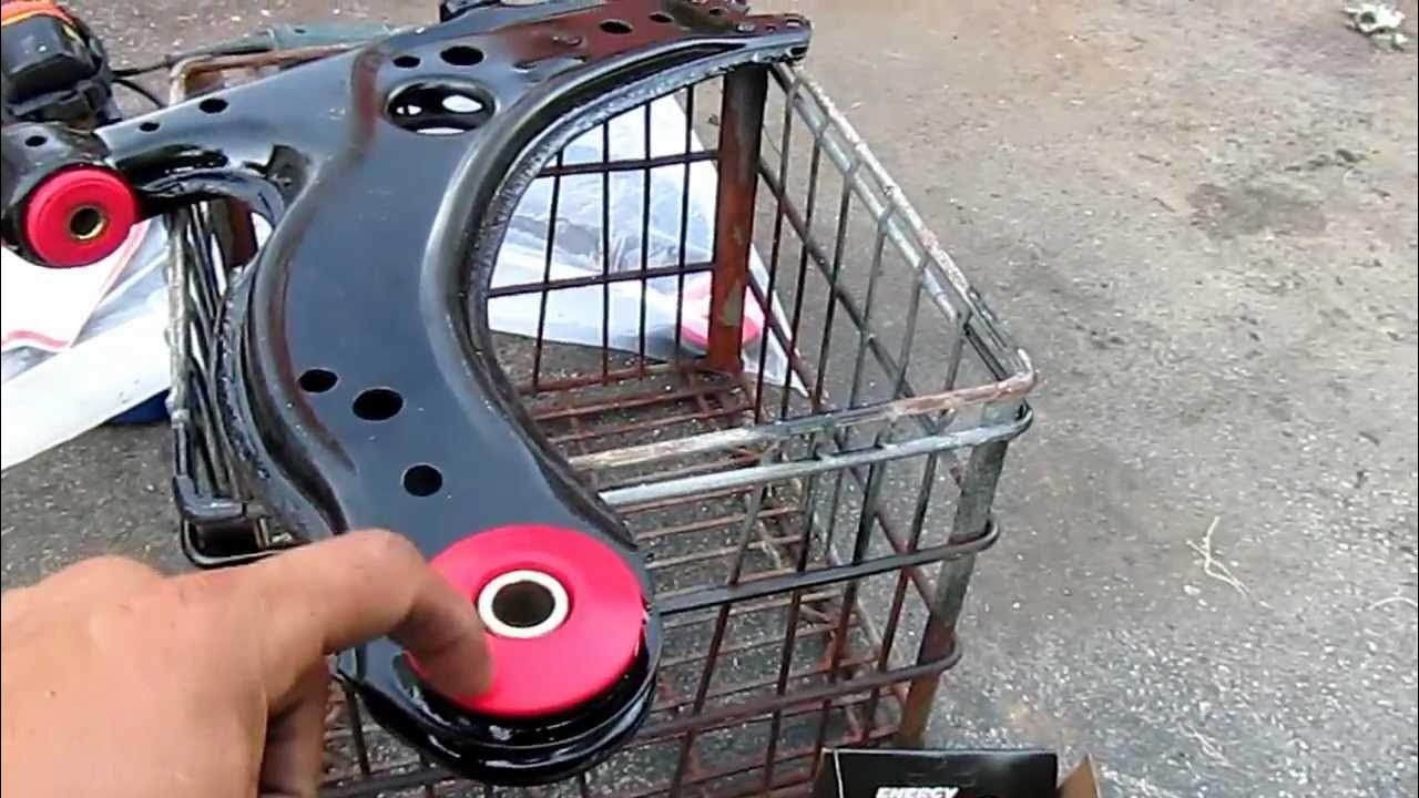HOW TO Installing VW Polyurethane Lower Control Arm Bushings without a