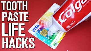 3 Simple Life Hacks for Toothpaste