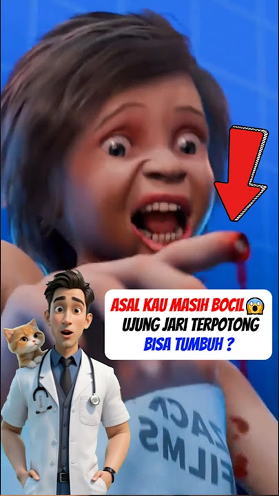 Fakta Aneh! Ujung Jari yang Putus Bisa Tumbuh Lagi?! 🤯🖐️ #FaktaUnik