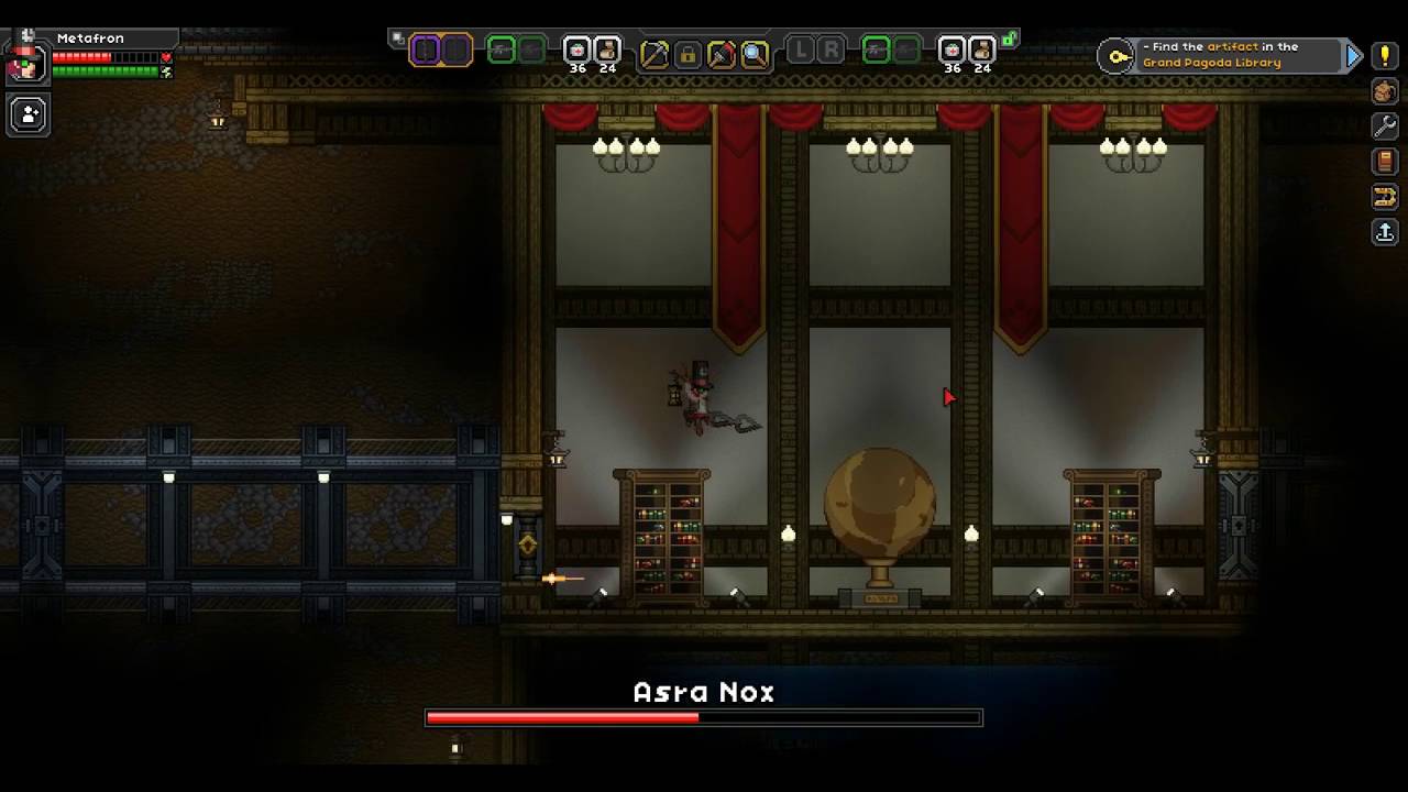 BOSS FIGHT! Starbound - Asra Nox