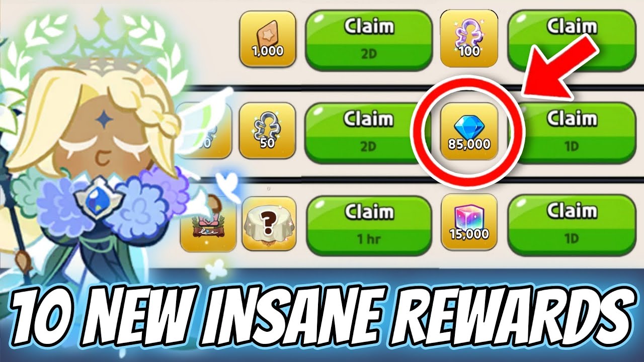 10 New Insane REWARDS 😭 Cookie Run Kingdom 2024 - YouTube