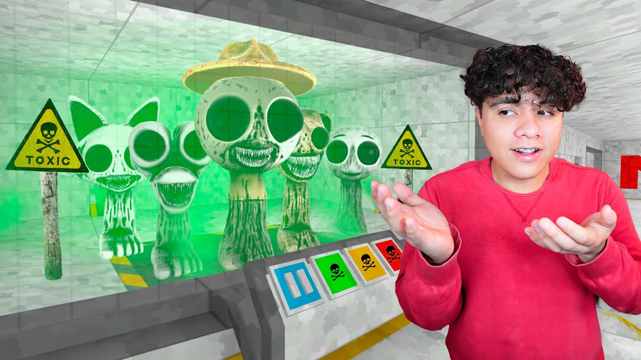 ¿Pueden los SPRUNKI ZOONOMALY SOBREVIVIR al GAS TOXICO?!