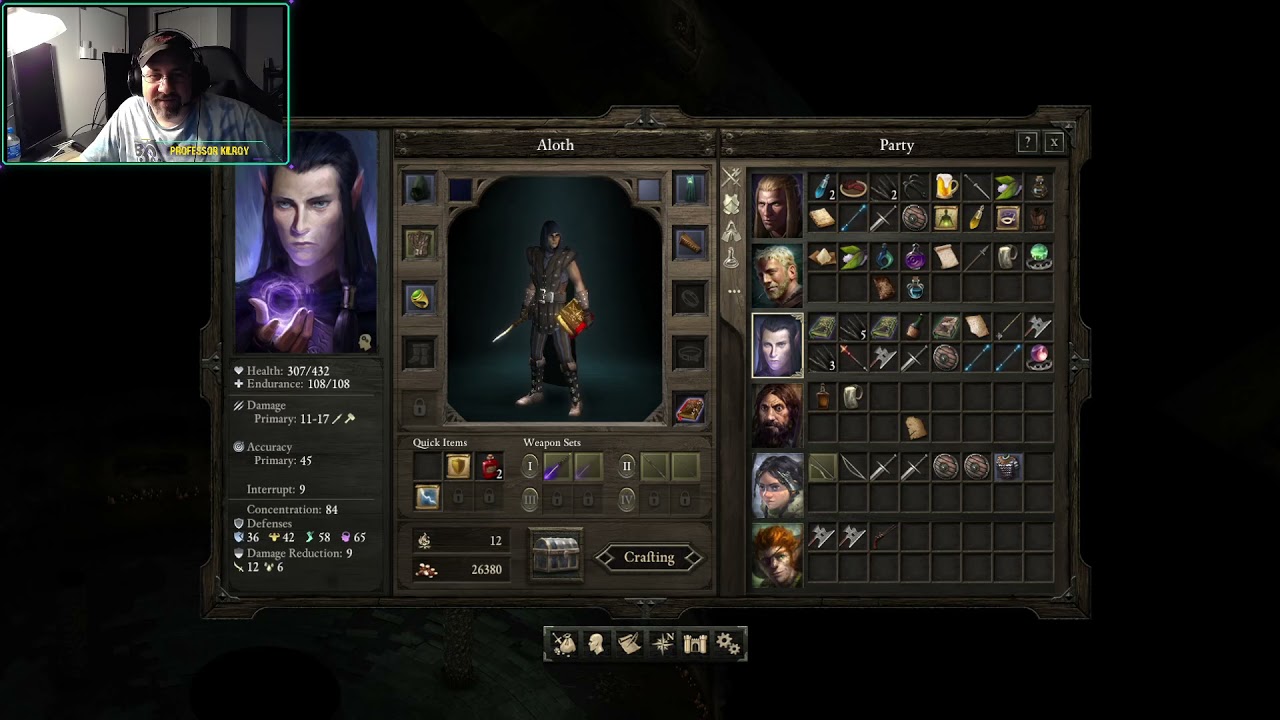 Highlight: Hey Aloth, can you disarm the trap?  Of course not! 