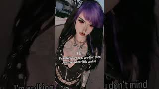 On my way!🖤💜   hottopic #goth  #alternative  #style