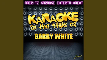 I'm Gonna Love You Just a Little More Baby (Karaoke Version)