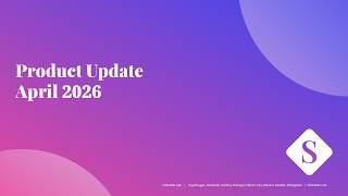 April Product Update 2026