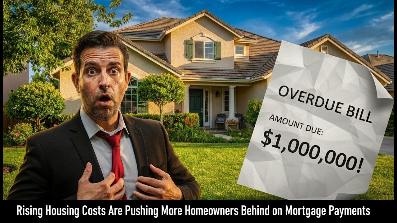 Рост цен на жилье приводит к тому, что все больше домовладельцев отстают в выплате ипотечных плат...
