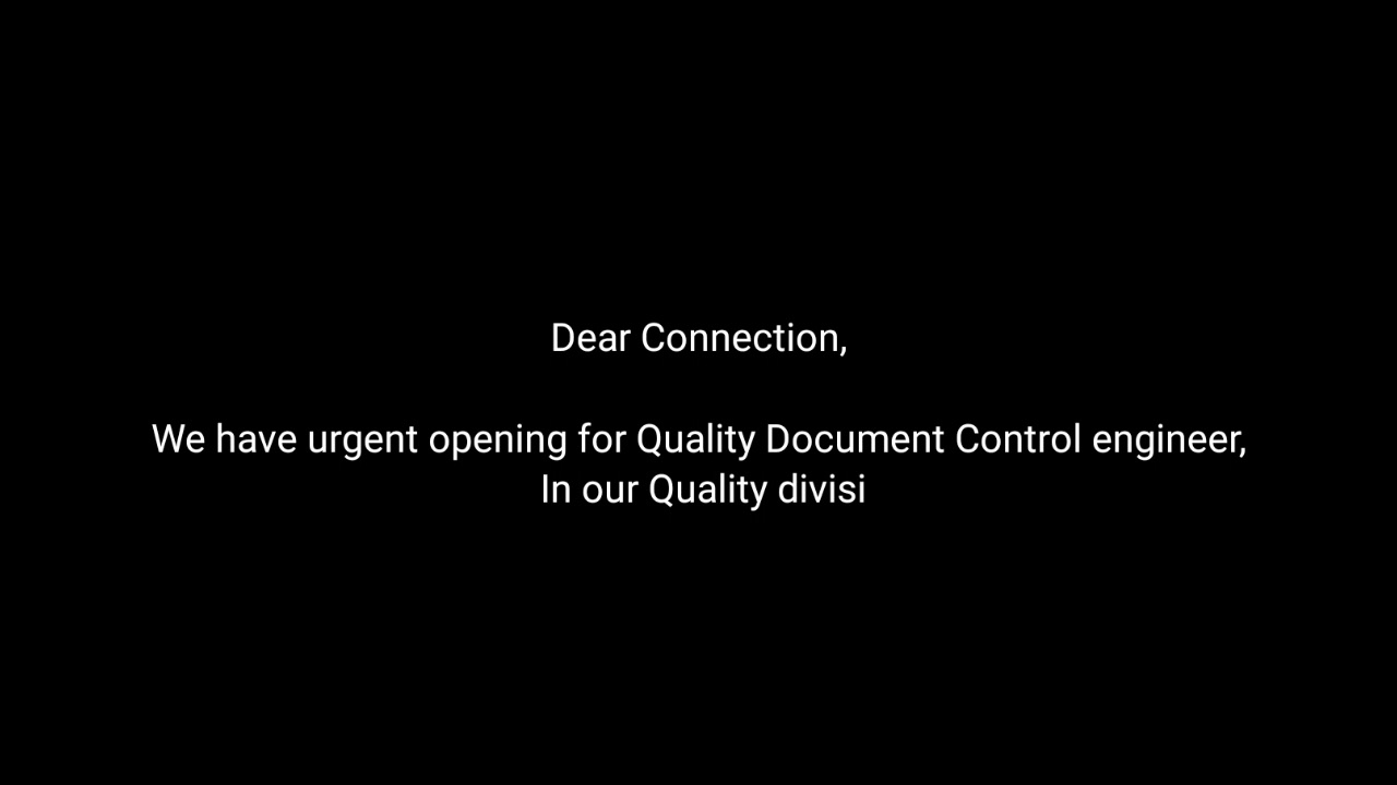 Quality control engineer