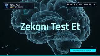 IQ Test Pro AI - Bilimsel Standartlarda Zeka & Mantık Seviyesi Testi | Resmi Tanıtım screenshot 3