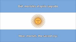 Miniatura de "Argentine National Anthem (ES/EN lyrics) - Himno Nacional Argentino (letra)"