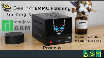 Flashing Manjaro ARM on Beelink GS King X SD-Card/eMMC Process