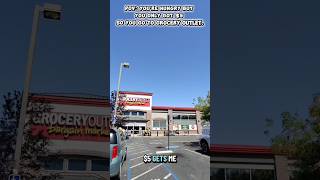 POV: You’re hungry but you only got $5 so you go to grocery outlet. #pov #solo #hungry #poor #budget