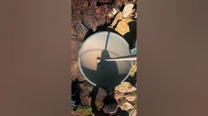 DIY custom patio bowl! | #shorts #timelapse