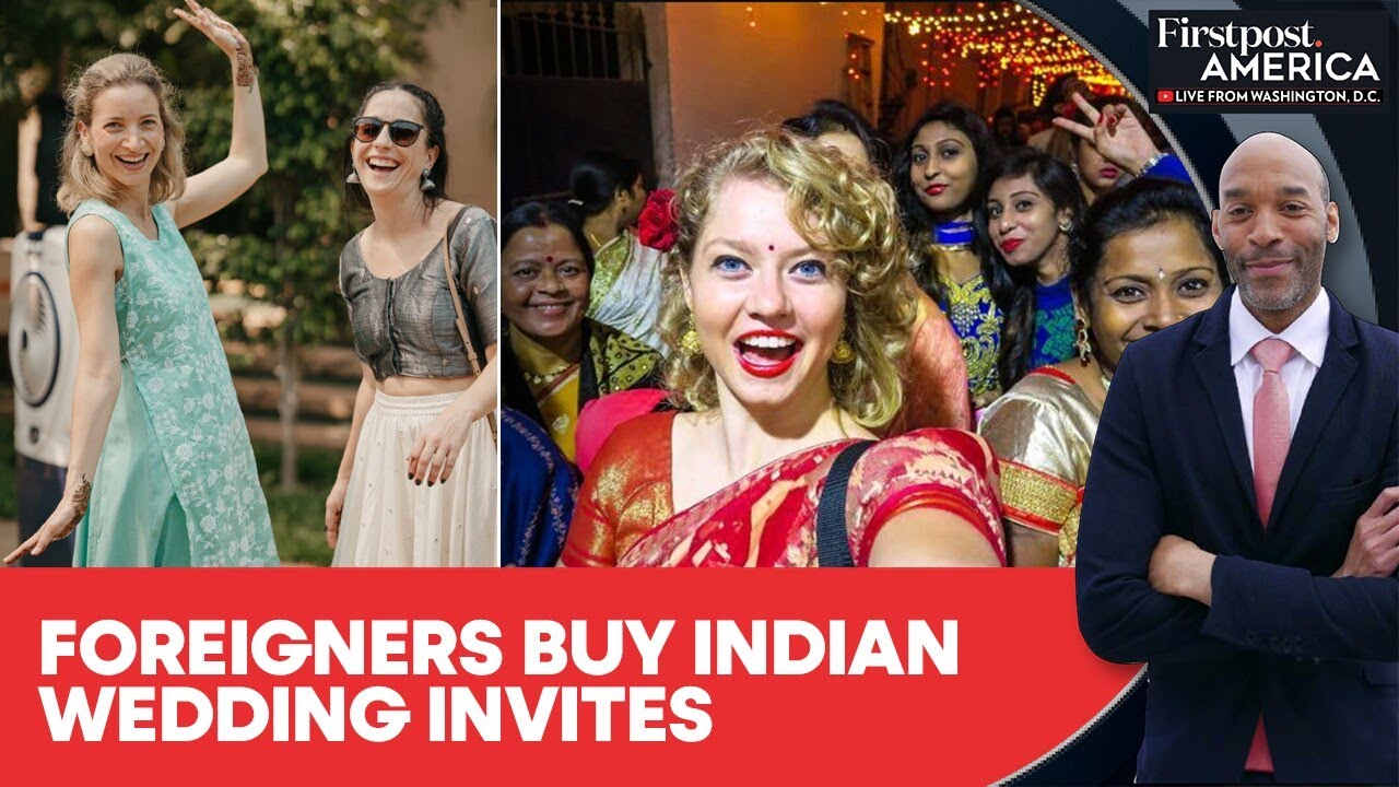 Why Foreign Tourists Are Now Paying to Attend Indian Weddings? | Firstpost America