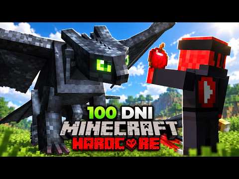 Przetrwałem 100 DNI jako TRENER SMOKÓW w Minecraft Hardcore!