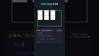 grid gap css #coding #webdevelopment #webdesign