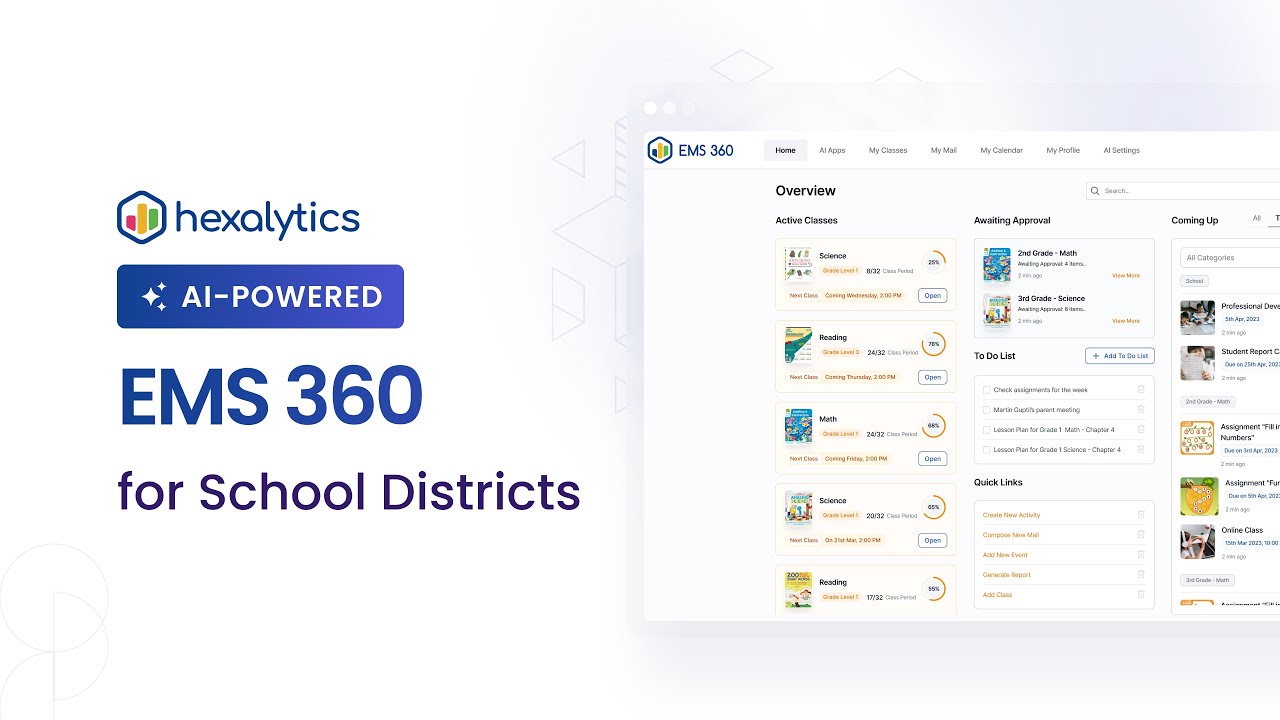 EMS 360 | AI-Powered Educator Management for Digital Classrooms