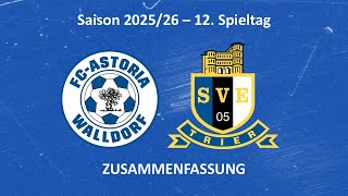Sve-Tv Astoria Walldorf Vs. Eintracht Trier - Highlights 12. Spieltag Saison 2526