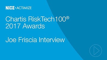 NICE Actimize - Chartis RiskTech100® 2017 Awards