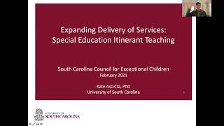 Using the Itinerant Model to Support Preschool Inclusion