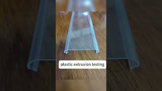 plastic extrusion testing #plasticpipe #manufacturing #plasticextrusion #factory #plasticpipe