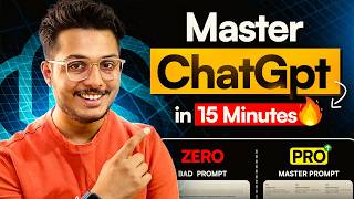 Master ChatGPT in 15 Minutes🔥  | Prompts, Features &amp; AI Secrets (2026)