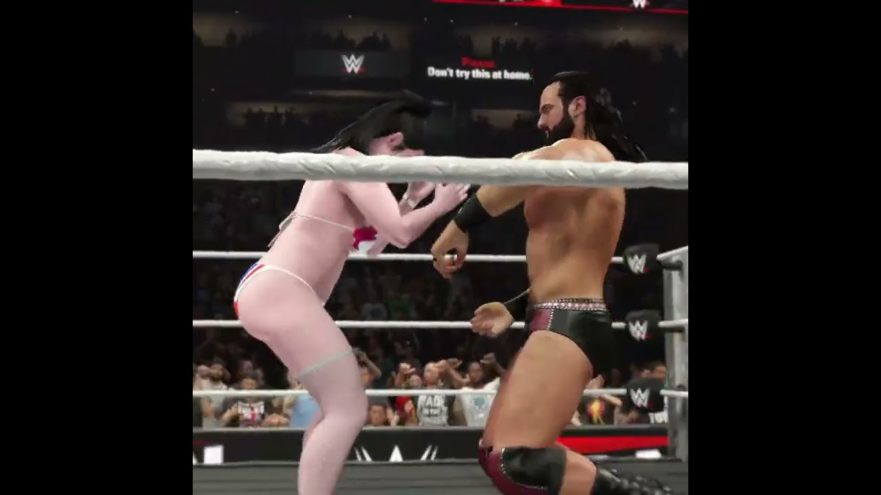 Drew Mclntyre VS Rhea Ripley Serious Fight In Royal Rumble WWE 