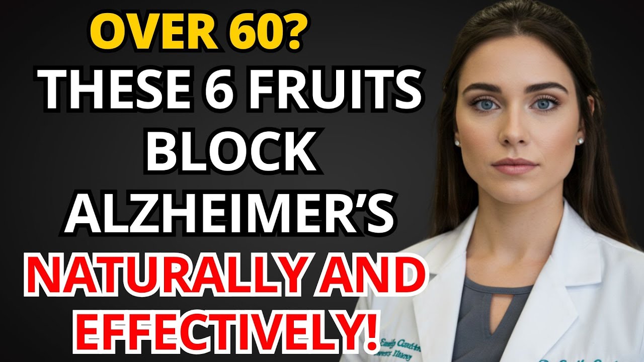 Over 60: These 6 Fruits Naturally Block Alzheimer's!