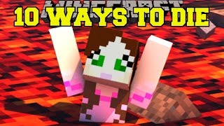 Minecraft: UNBELIEVABLE DEATHS! - 10 WAYS TO DIE 3 - Custom Map