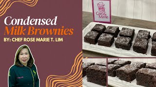 Condensed Milk Brownies