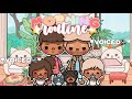 Aesthetic family morning routine   voiced   toca boca roleplay