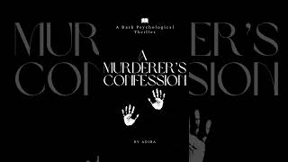 TW: Crime, blood. A Murderer's Confession,read book on wattpad #aesthetic #artandpoetry #crimestory