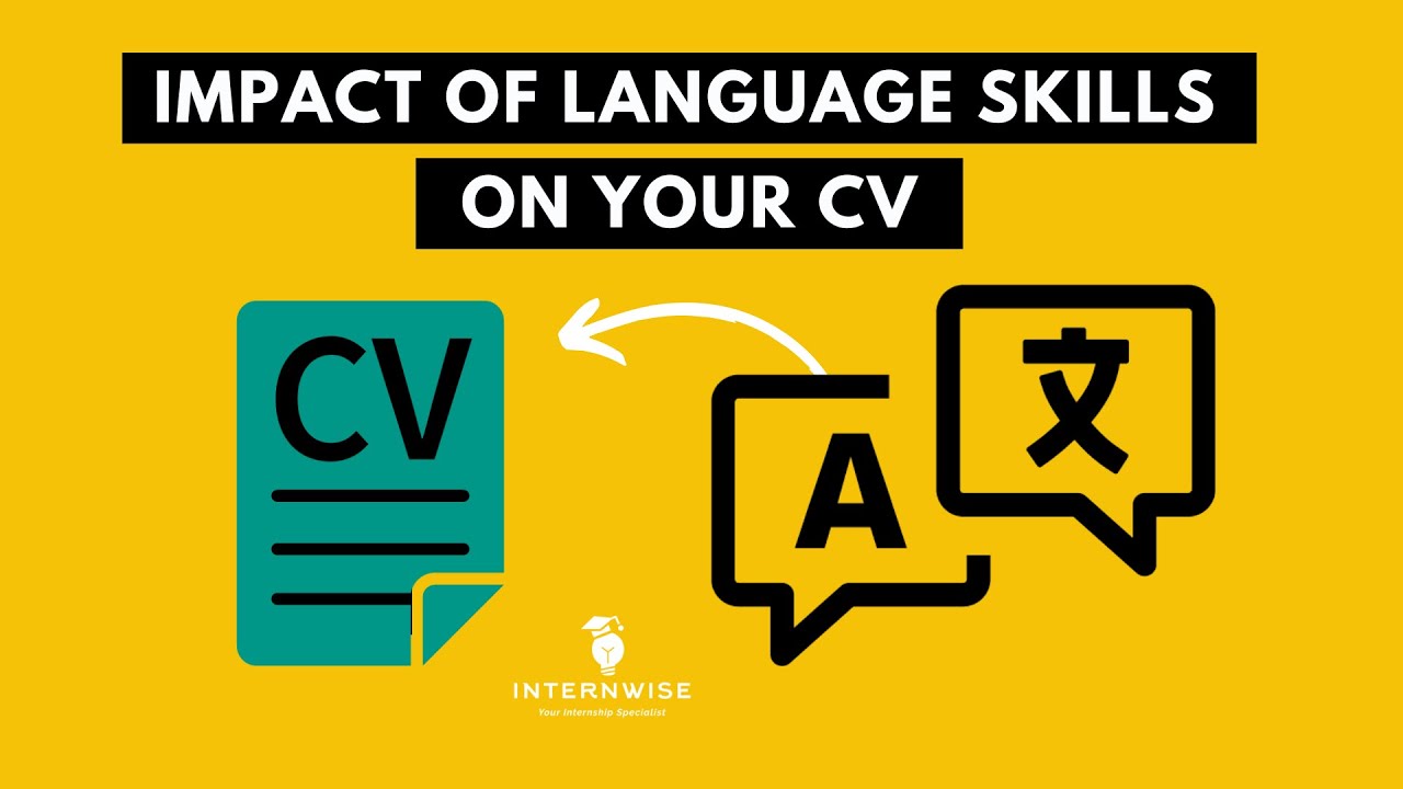 The Benefits of Including Language Skills on Your CV - YouTube