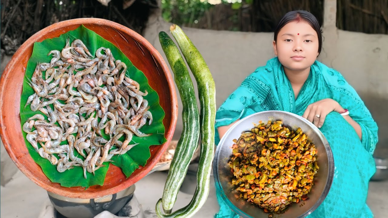 কয়থা দিয়ে চিংড়ির ভাজা রেসিপি গরম ভাত দিয়ে খেলে জমে যাবে | Chini kitchen