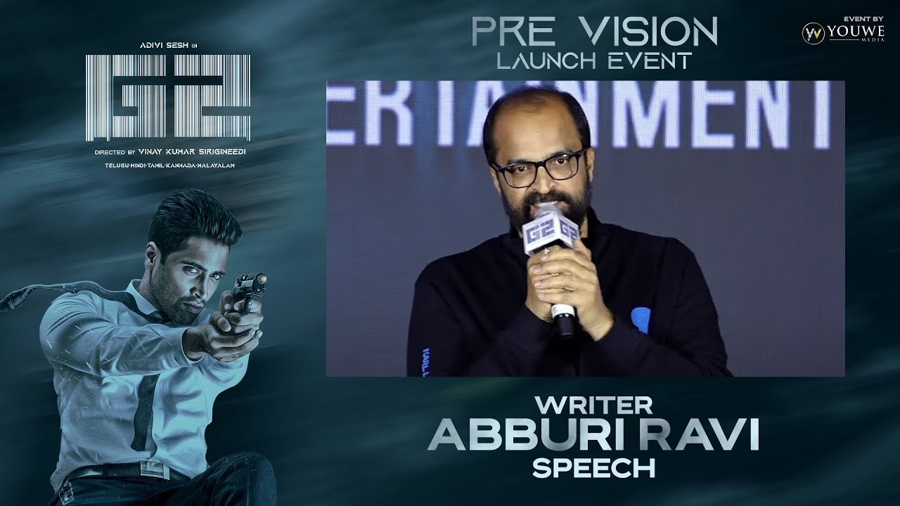 Abburi Ravi Speech @ G2 Pre-Vision Event - YouTube
