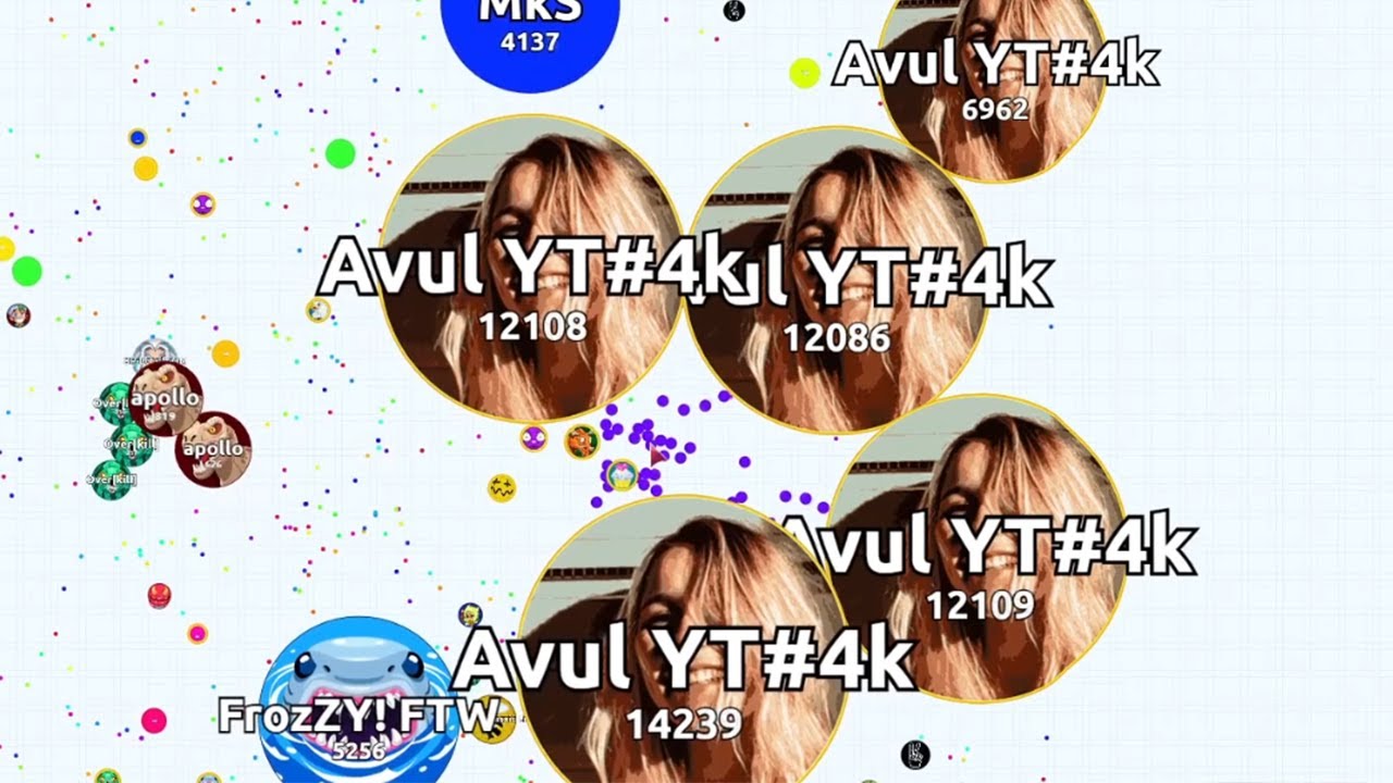 AGAR.IO SERVER TAKEOVER WITH BOTS #19 | OP-BOTS.COM