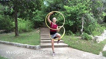 Twin hoop tutorial with Jasmine Kienne: Wedgie vs. Isolation